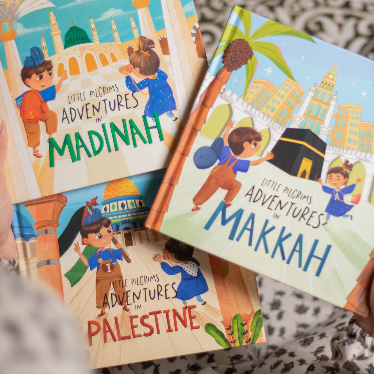 Umrah kids book set – Islamic storybooks for children about Makkah, Madinah and Palestine by Little Pilgrims