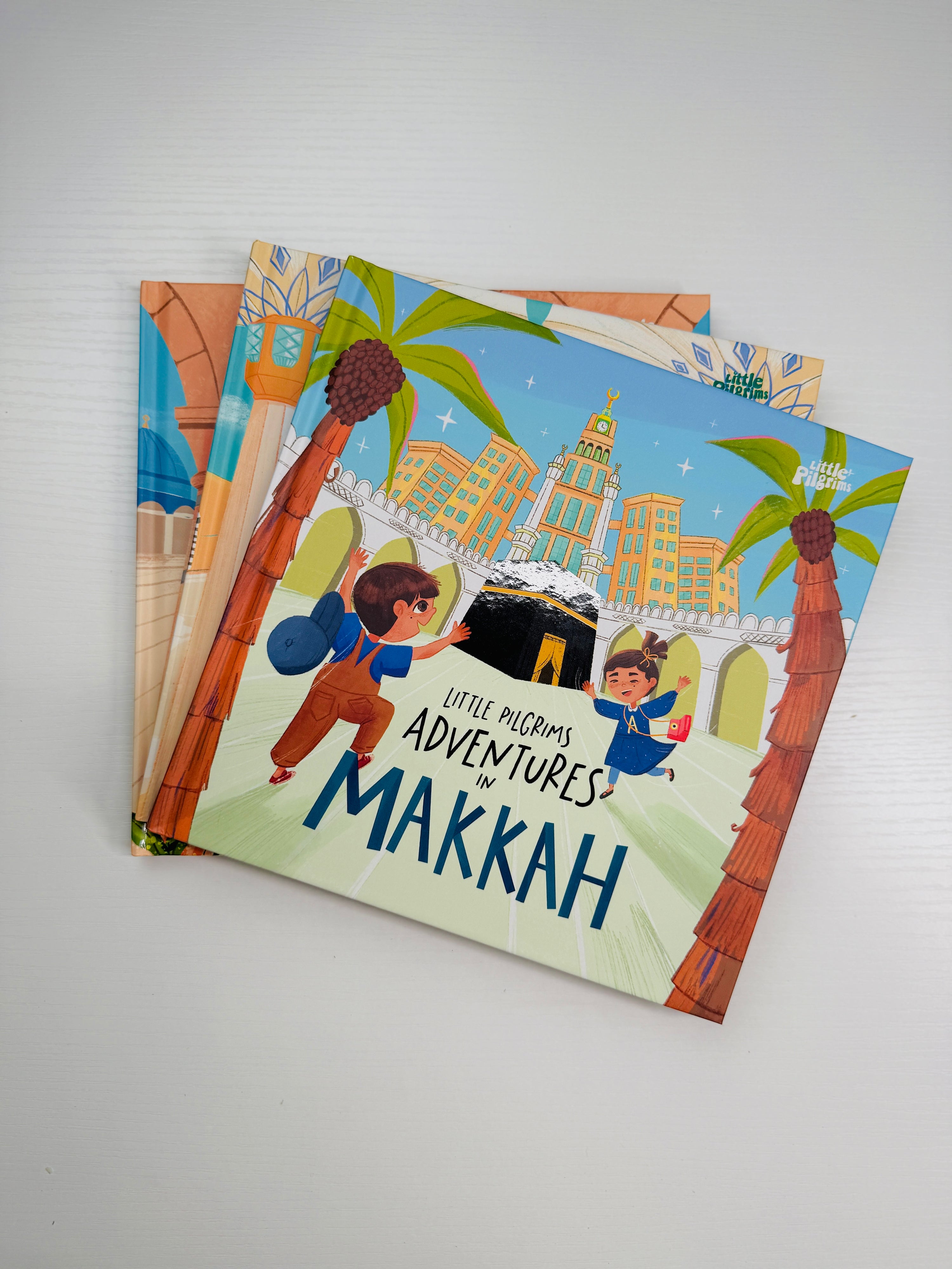 Umrah kids book set – Islamic storybooks for children about Makkah, Madinah and Palestine by Little Pilgrims