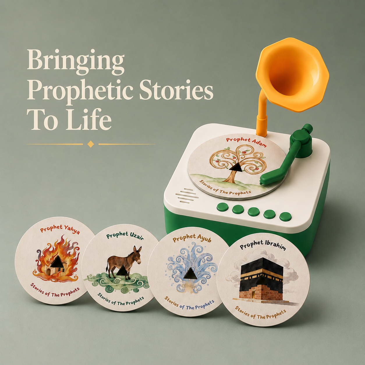 Stories of The Prophets Disc Set (24 Discs) • PVC Super Durable!