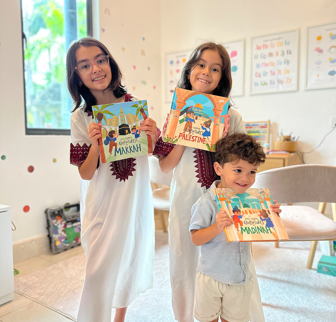 Umrah kids book set – Islamic storybooks for children about Makkah, Madinah and Palestine by Little Pilgrims
