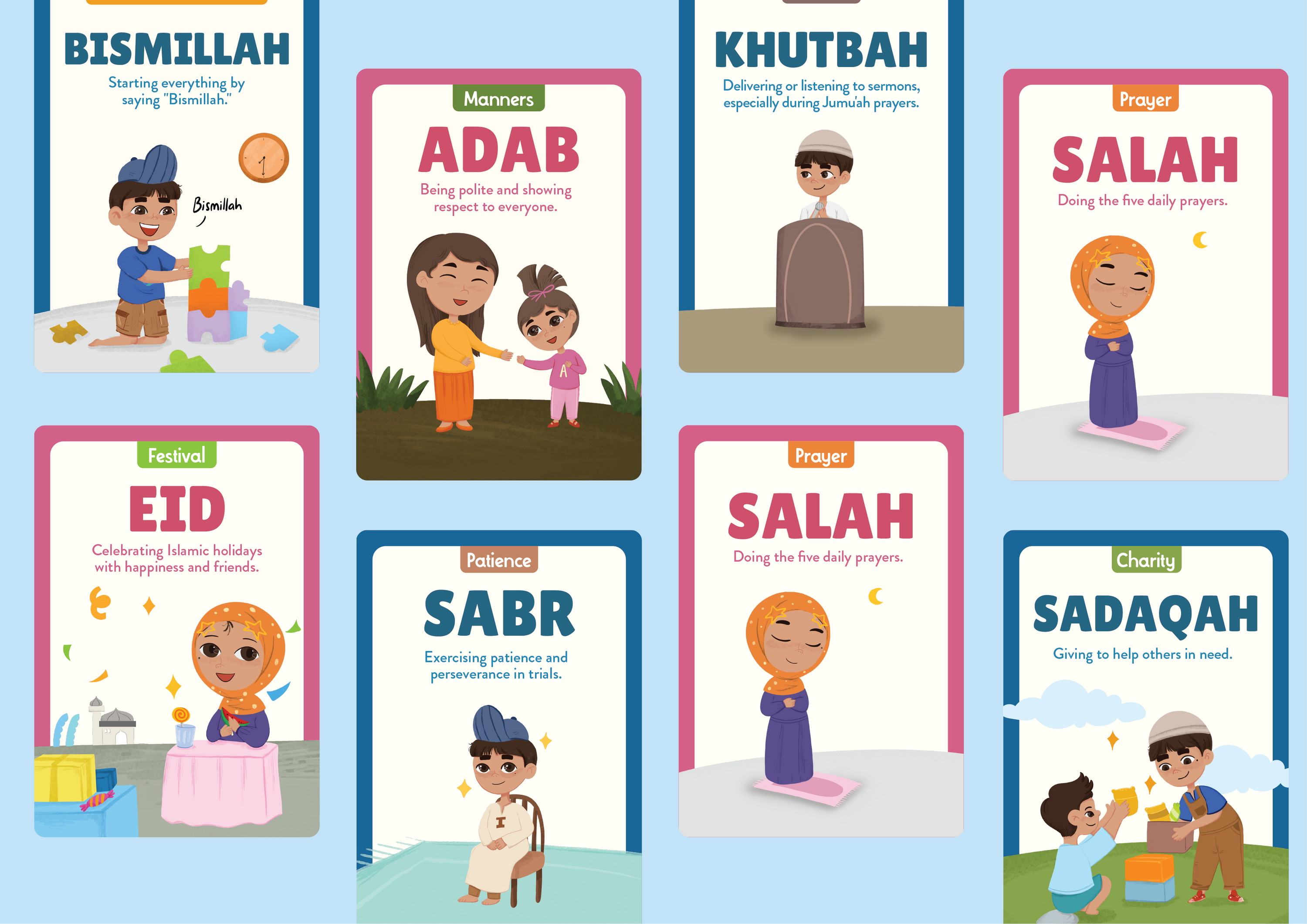 Best Behaviours Cards (Habits and Manners)- Ramadan Pre Order