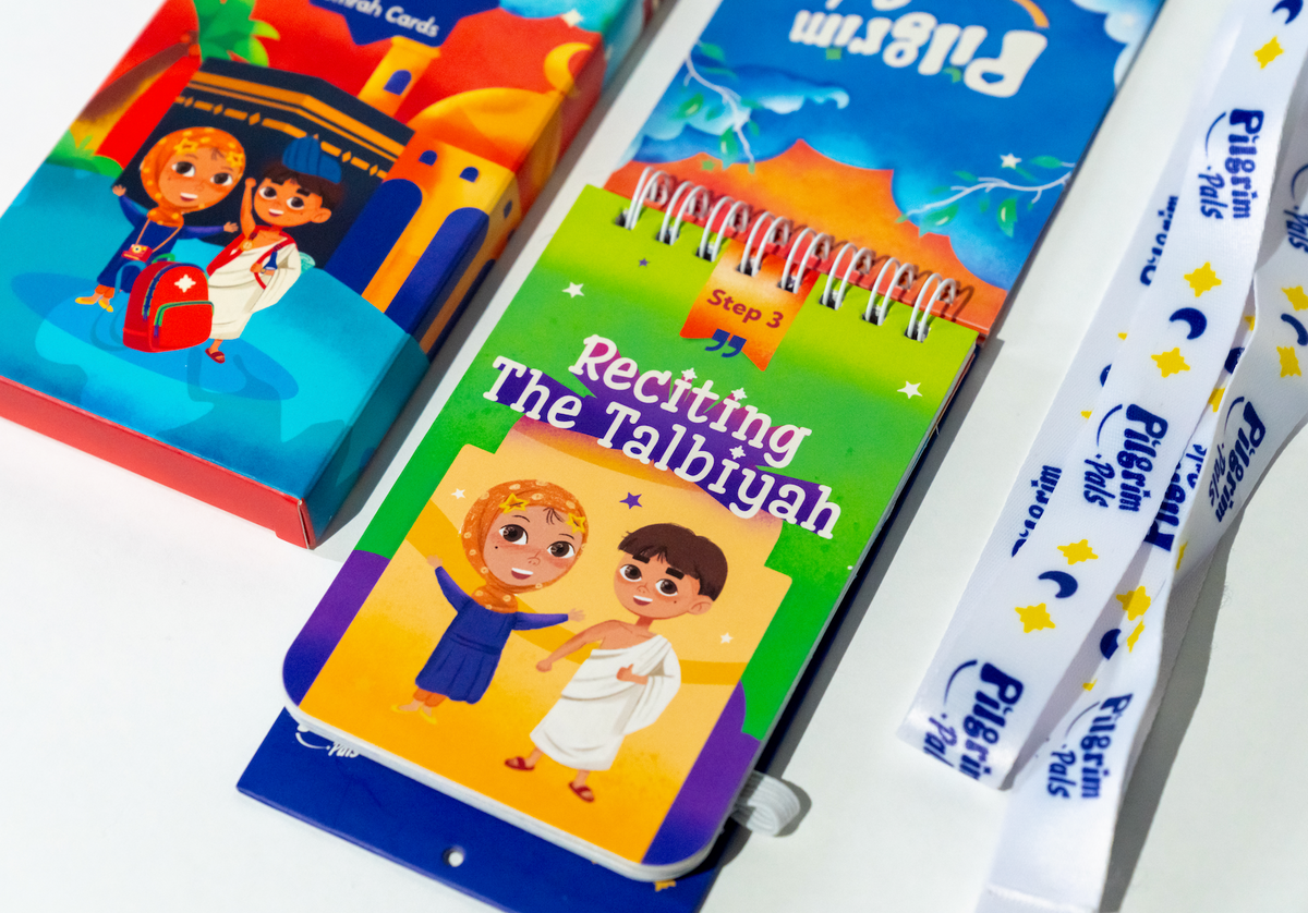  Umrah cards for kids – step-by-step Umrah guide and duas for children by Little Pilgrims