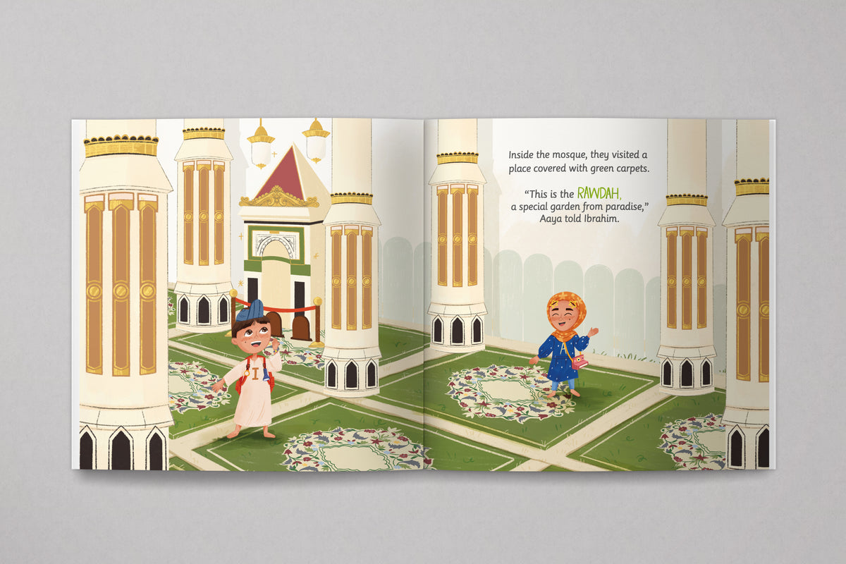 Adventures in Madinah – Islamic storybook for children about the Prophet Muhammad ﷺ and his city

