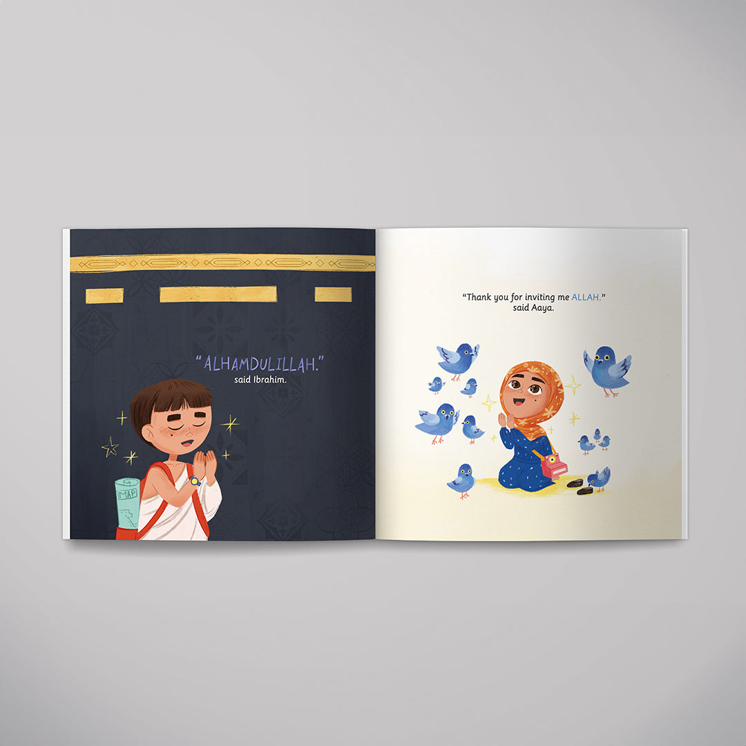 Umrah kids book set – Islamic storybooks for children about Makkah, Madinah and Palestine by Little Pilgrims
