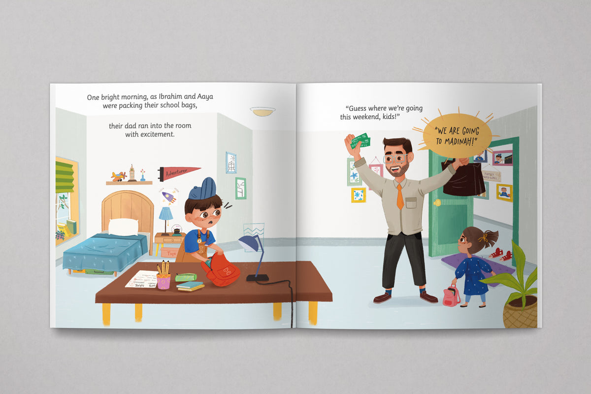 Adventures in Madinah – Islamic storybook for children about the Prophet Muhammad ﷺ and his city
